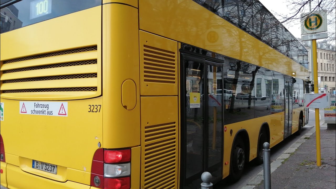 Bus Mitfahrt von Hertzallee bis Memhardstr im MAN DL 07 Mod auf 100 Komplette Linie