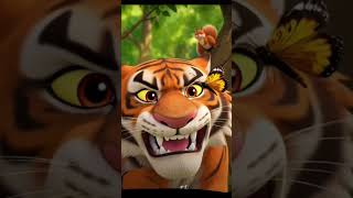 অ্যাকশন/অ্যাডভেঞ্চার): বনের রাজা বাঘের প্রতিশোধ! AI Tiger Story | Bangla Cartoon 2026 #shorts