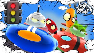 Learn Road Safety at Traffic Light Planet with Rob and Friends! | @RobTheRobot  Preschool Learning