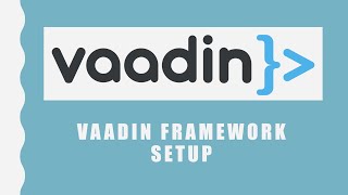 IDE Setup and Deploy with Vaadin (Java)