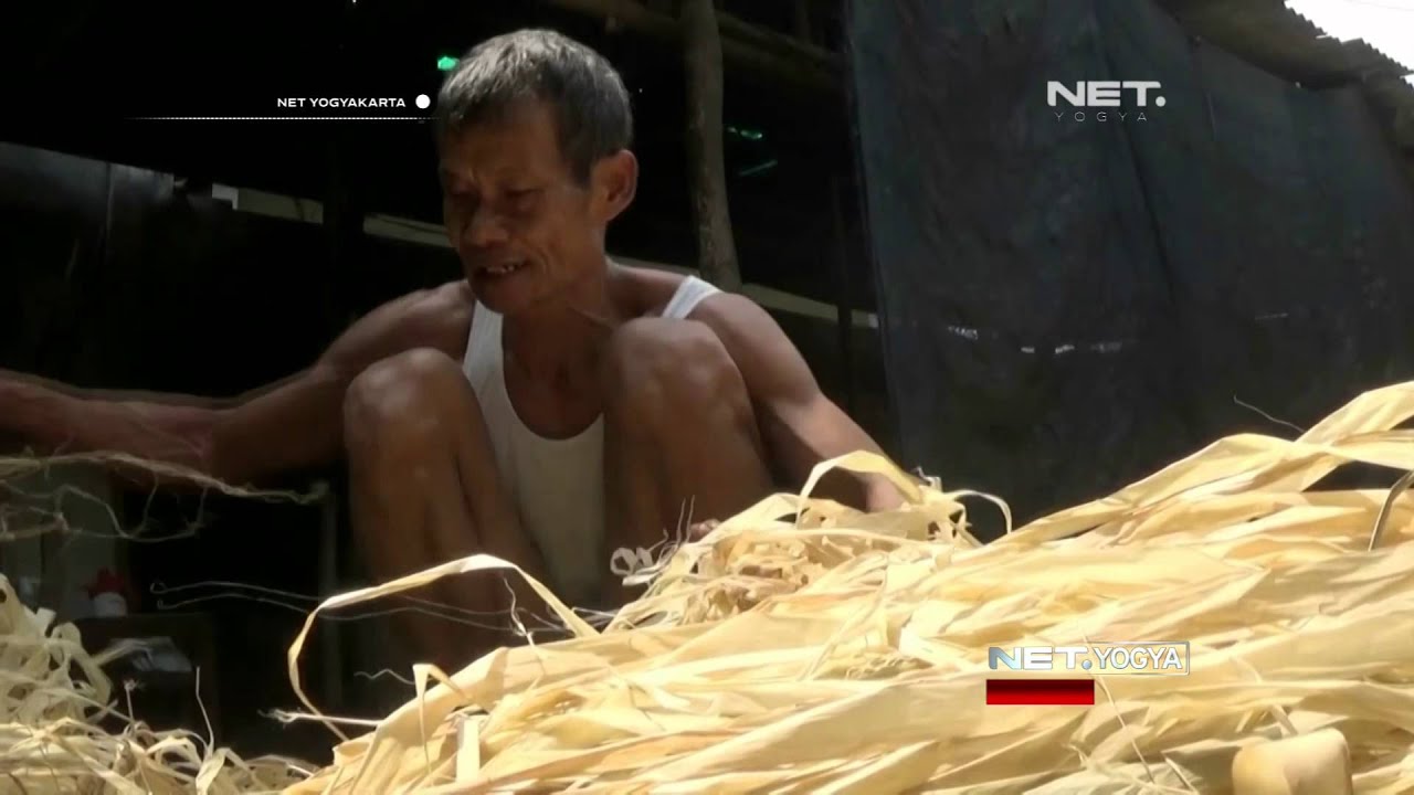 NET YOGYA Kreasi Kerajinan  dari Daun  Agel  YouTube