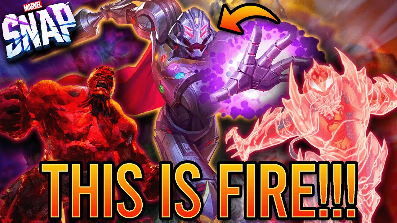 Эта колода карт Infinity Ultron просто ПОТРЯСАЮЩАЯ!!! *НОВЫЕ ТЕХНОЛОГИИ!* | MARVEL SNAP
