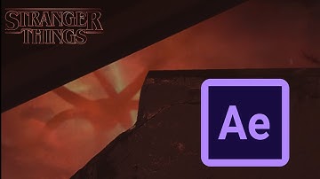 How I made the Stranger Things Mind Flayer Effect (After Effects)