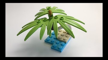 LEGO Palm Tree - ONLY 10 Bricks!