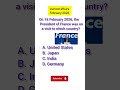 Genius GK Quiz |current affairs 2026#shortsfeed#viral #gkinenglish##trending