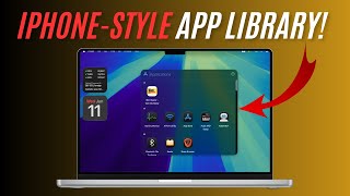 Hands ON: macOS Tahoe Replaces Launchpad With iPhone Style App Library!