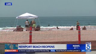 California gov. gavin newsom’s administration has approved a plan to
reopen newport beach less than week after he shut down the orange
county coast prev...