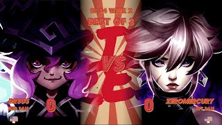 Drsusredfish (Ezzie) vs ZeroMercury (Reina) Season 4 Week 2 | Rushdown Revolt