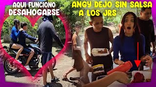 Angy y Joelito hicieron las pases. Miren lo que hizo Ale y Angy con la salsa. Parte 13