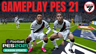 GAMEPLAY TOP DE MAIS COM VASCO VS BOTAFOGO NO EFOOTBALL PES 2021 NO PC GAME🎮