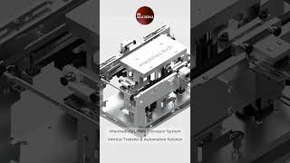 Next-Gen Vertical Transfer System l Smart Conveyor Automation  #mechanicalengineering #automation