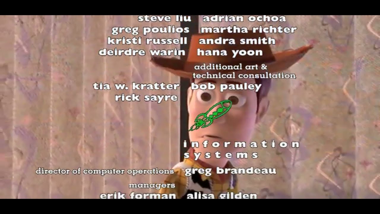 Closing To Toy Story 2 2003/2004 DVD (Australia)