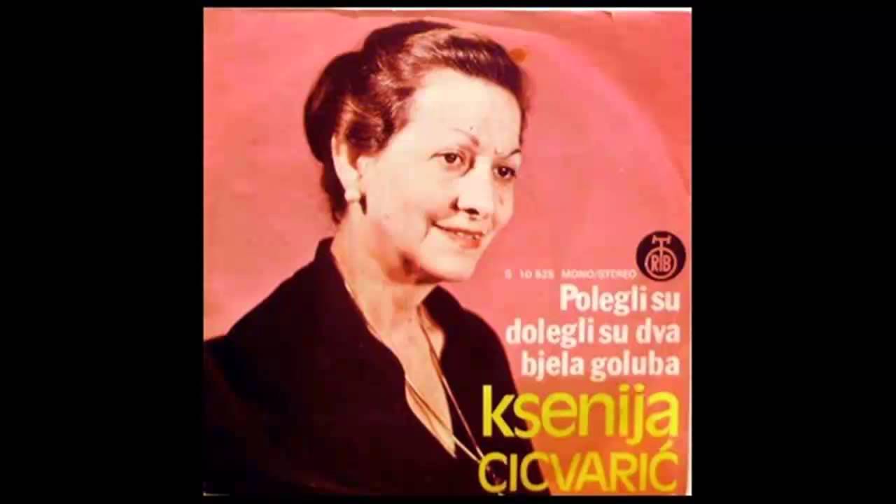 Ksenija Cicvaric - Polegli su dolegli su dva bijela goluba - (Audio 1974) HD