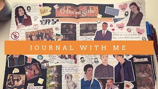 Journal with me // Gilmore girls spread // Life journal