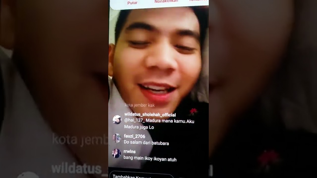 Keseruan  ridho live bareng syaki