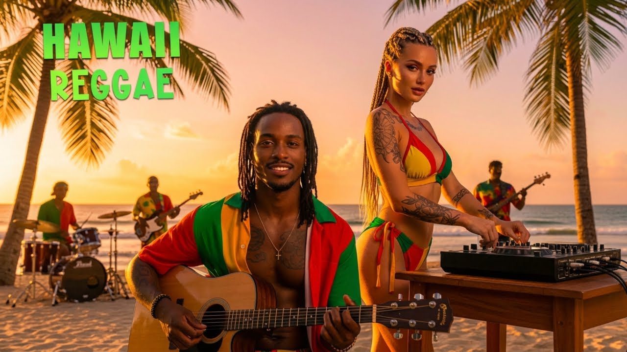 🌺 Hawaiian Island Chill Out – Relaxing Reggae for Stress Relief 🌴