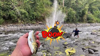 Dynamite Fishing at Dikhu River