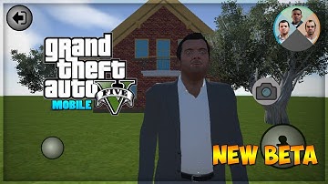 *NEW BETA* GTA V ANDROID / MOBILE BETA BY UNITY ANDROID GAMEPLAY (FAN MADE)