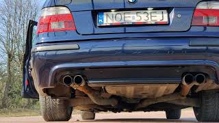 BMW E39 530d - Exhaust Sound compilation