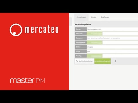 Mercateo-Connect - Master PIM: Einach gute Produktdaten