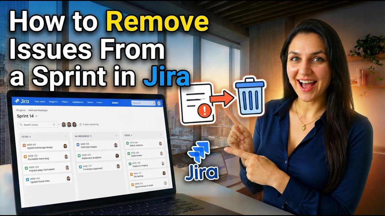 How to Remove Issues From a Sprint in Jira - YouTube