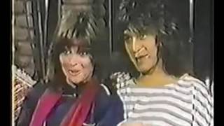 Eddie Van Halen and Valerie Bertinelli ET 1982