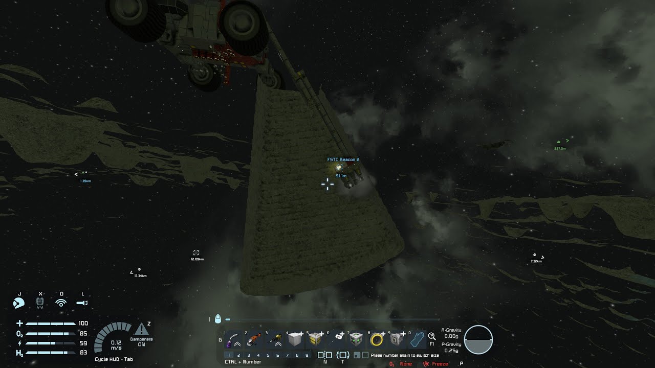 Space Engineers Automated Drill Boom Prototype - YouTube