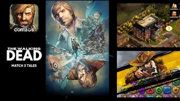 The Walking Dead Match 3 Tales | Gameplay | Walkthrough | Tutorial (Android, iOS)