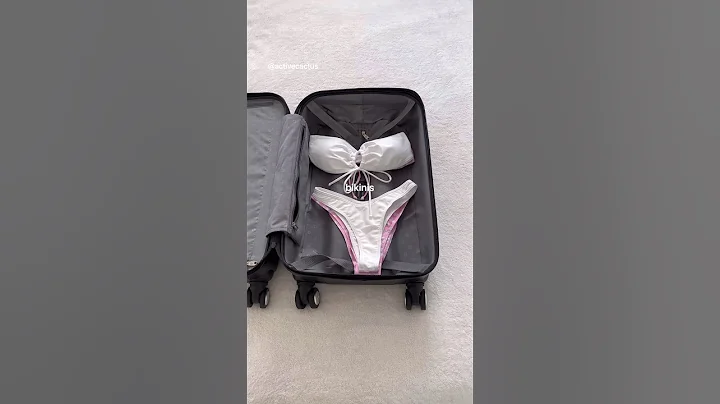 pack with me for the dominican republic 🌞 #aesthetic #vacation  #packwithme #organization