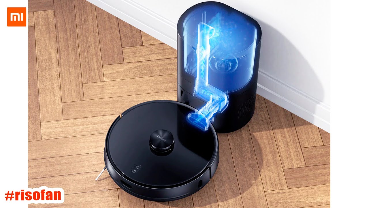 Xiaomi lydsto R1 Smart station Sweeping Mopping Robot Vacuum Cleaner. YouTube