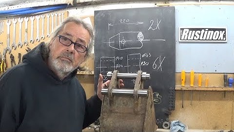 New pins for the buckets.