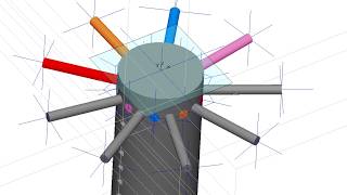 Radiale Durchbrüche mit BeckerCAD 3D Pro erstellen