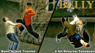 Bully AE -  Basic Attack Townies & 6 Hit Reversal Takedown