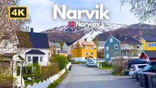 Inside Narvik Norway 17th May Arctic Walking Tour 4K 🇳🇴