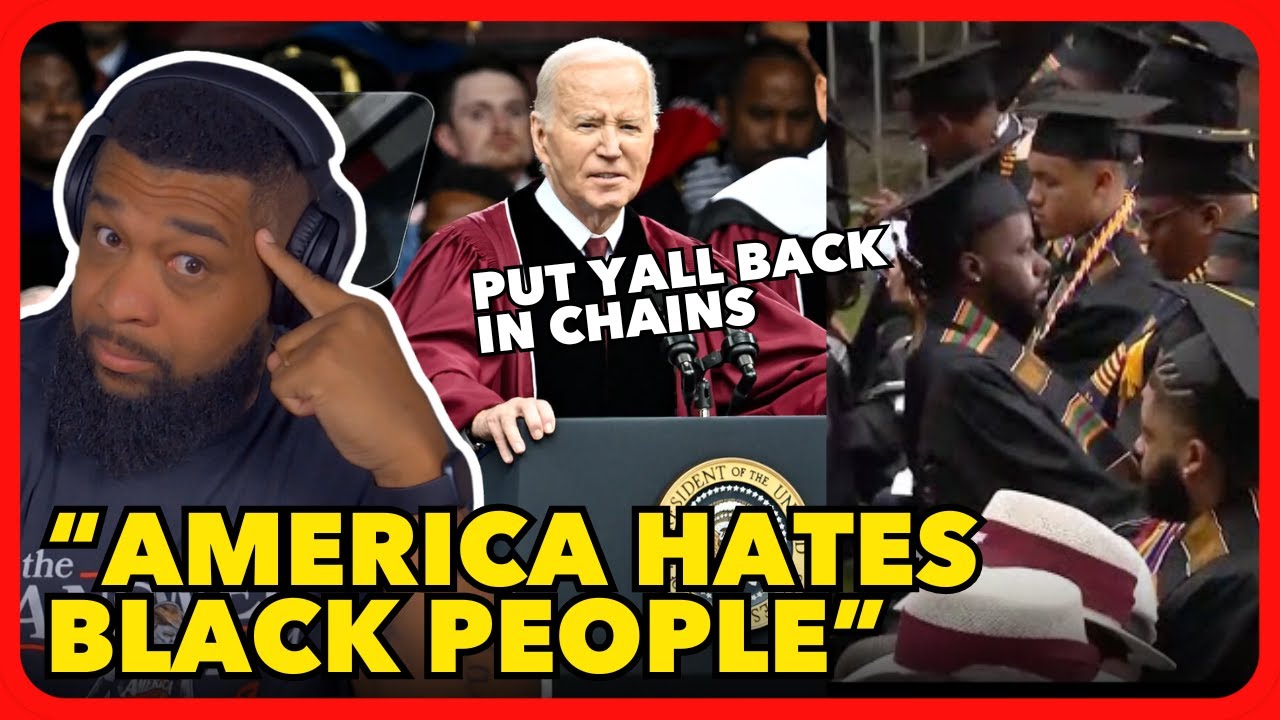 Black HBCU Students REJECT Biden's Graduation Speech!