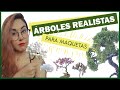 🌲 Como hacer ARBOLES REALISTAS para tus MAQUETAS con ALAMBRE  [FÁCIL] 🌳🌳