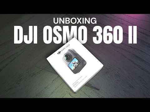 DJI Osmo 360 II Unboxing