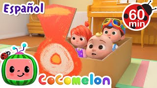 La canción del Tren | Canciones Infantiles| Juega y aprende | Moonbug Español | Cocomelon