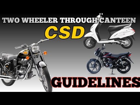 What Is Procedure To Buy Two Wheeler Through Canteen