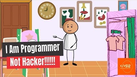 The difference between programming and hacking | programming & hacking funny movie