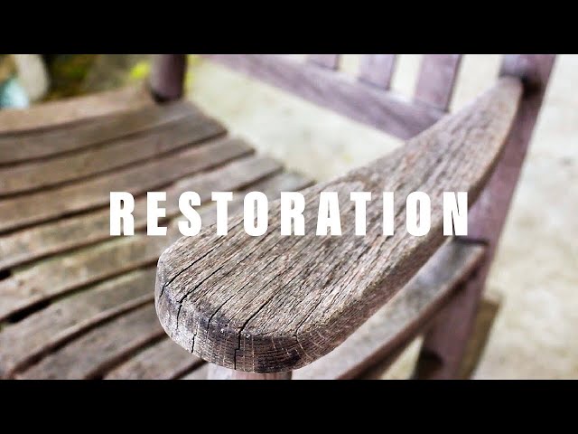 Someone THREW This Chair Away! || A Mere Creator Restoration (Epilepsy Warning) class=