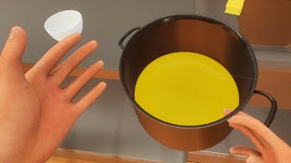 A Man Who Can't Cook Plays Cooking Simulator VR