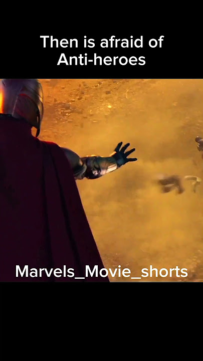 villains is afraid of anti-heroes #shorts #trending #marvel #shortvideo #shortsfeed