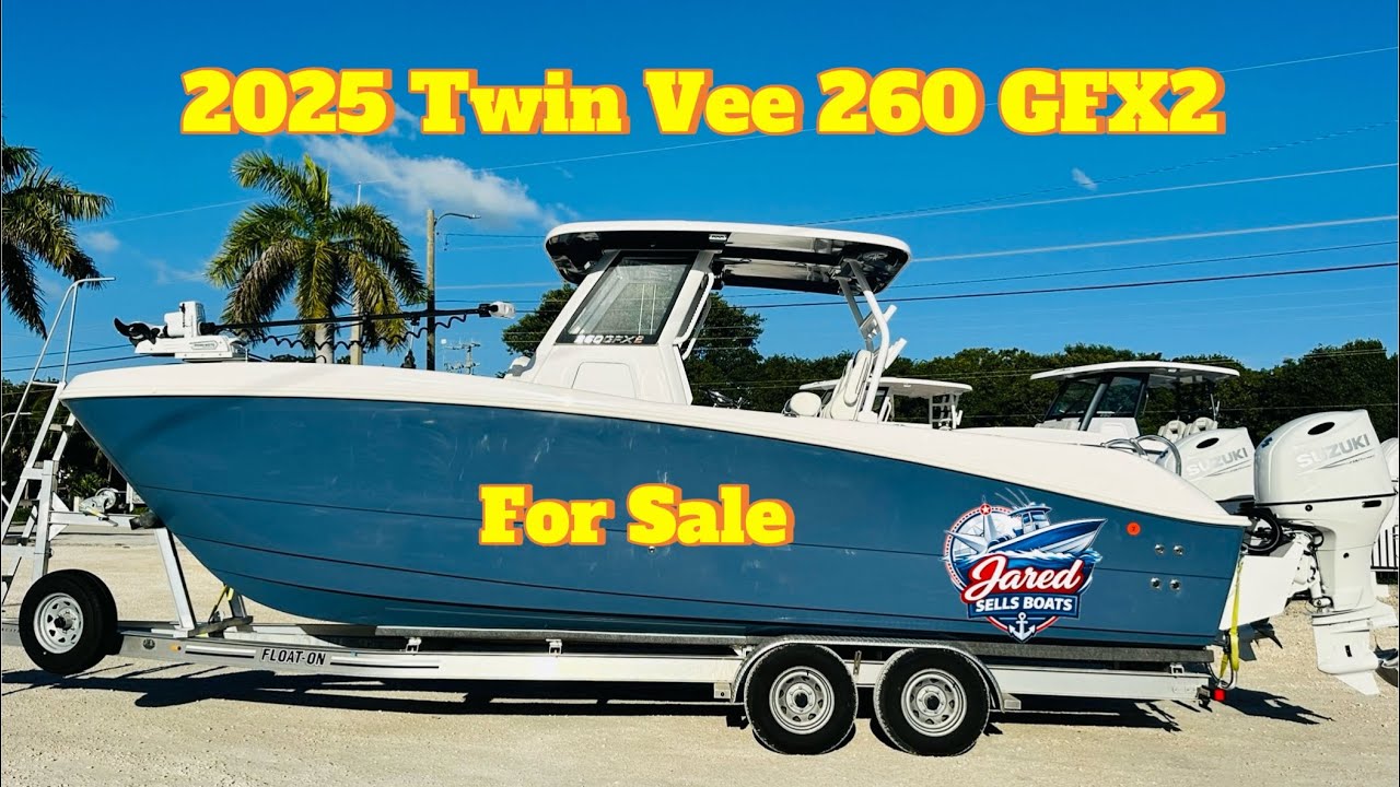 For Sale w/Walkthru | 2025 Twin Vee 260 GFX2 | only 10 hours