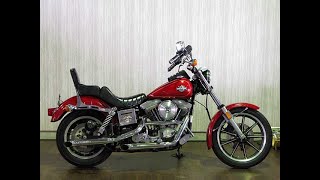 ハーレーダビッドソン 1985 FXSB first year evo 中古車在庫No363