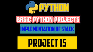 Implementation of stack project in python 🔥 // basic python #coding #python