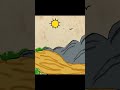 sunny morning #2danimation #sunrise ||@ThreeWings-3w