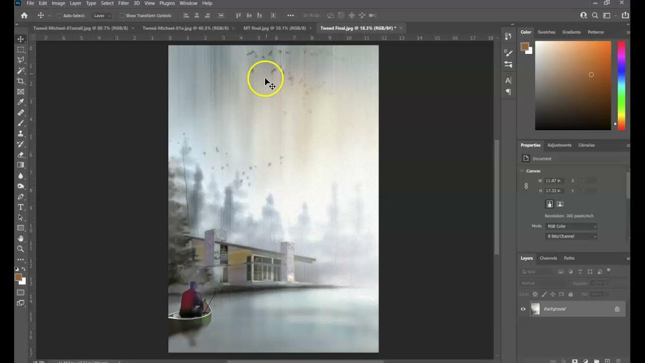 Watercolor Drawing in without Stylus YouTube