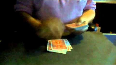 card tricks - the lazy man card trick