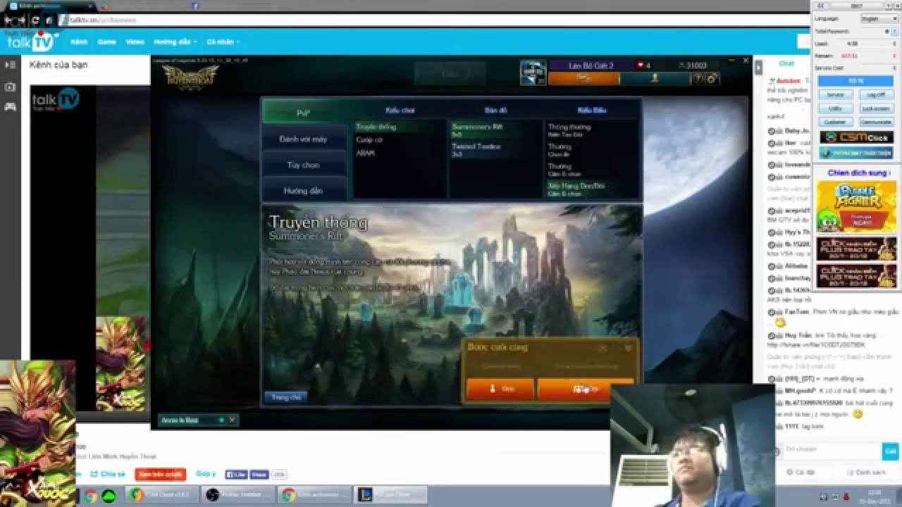 BM.Archie Stream Ngày 5/12/2015 - Akali Top Đạp Bể Đầu Đối Phương